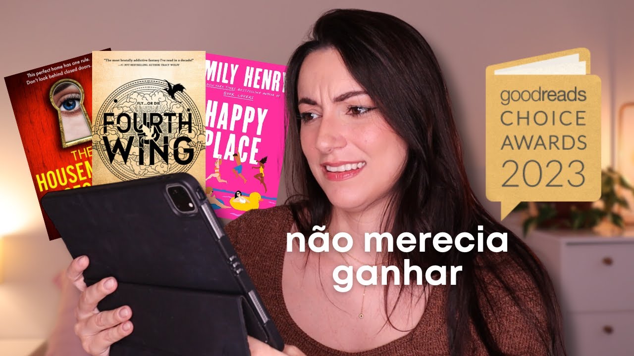 livros que BOMBARAM em 2023 🔥📚 analisando os ganhadores do Goodreads Choice Awards 🏆