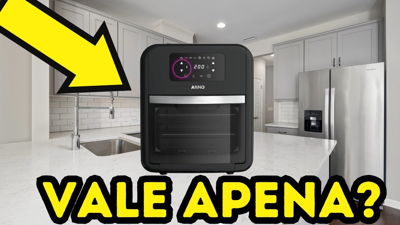 Miniatura da avaliação em vídeo de Fritadeira Air Fryer Arno Easy Fry Turbo 6L Preta