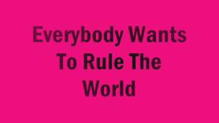 Tears For Fears Everybody Wants To Rule The World w/ Lyrics