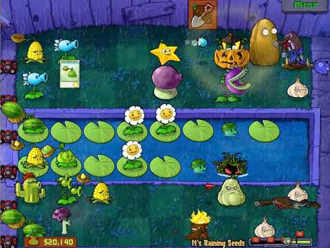 Plants vs Zombies | Mini Games | It's Raining Seeds