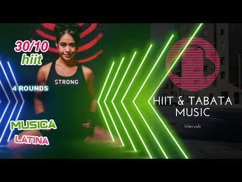 🔥Hiit 30 /10 musica latina regueton y mas, 30/10, 2023🔥