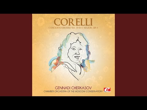 Videoclip de Concerto grosso in C, Op. 6, No. 10 - Rev. by Vittorio Negri (1923 - ) : Corelli: Concerto grosso in C, Op. 6, No. 10 - Rev. by Vittorio Negri (1923 - ): 1. Preludio (Andante largo) — Johann Sebastian Bach