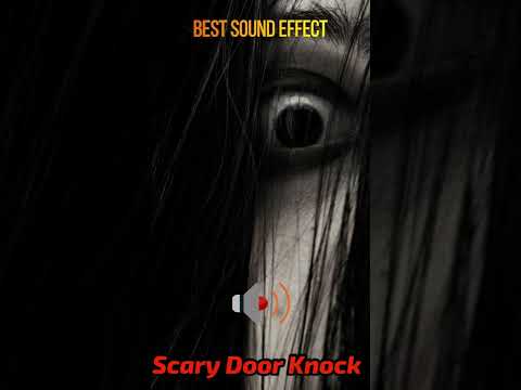 Scary Door Knock Sound Effect #shorts