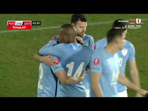 GOOOL! Voluntari - CSU Craiova 1-0. Rață înscrie, după gafa lui Cîmpanu! S-a întors cu spatele :)