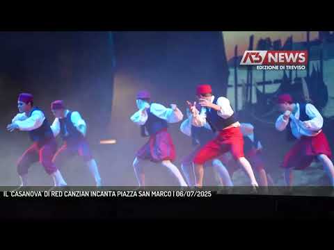 RED CANZIAN'S 'CASANOVA' ENCHANTS ST. MARK'S SQUARE | 06/07/2025