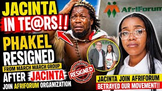 KARMA‼️PHAKEL RESIGNED FROM MARCH ON MARCH GROUP AFTER JACINTA BETRAYED THEM 