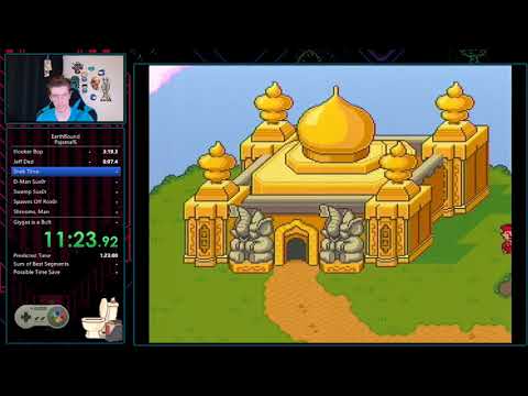 EarthBound PJ% 1:18:15 world record