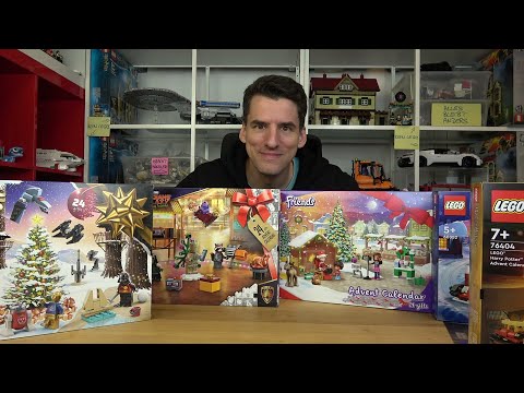 Alle LEGO® Adventskalender für 2022 auf einen Blick - 41706 - 60352 - 75340 - 76231 - 76404