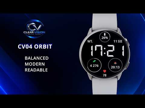 Clear Vision CV04 Watch Face video thumbnail