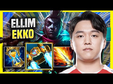 ELLIM DESTROYING WITH EKKO! - AF Ellim Plays Ekko JUNGLE vs Nocturne!