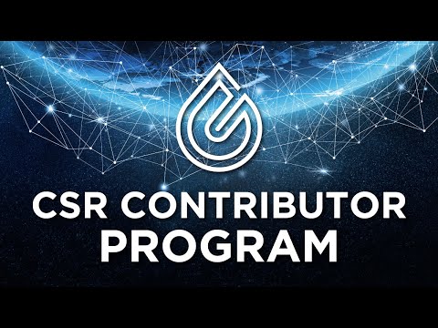 Video di presentazione — CSR Contributor Program