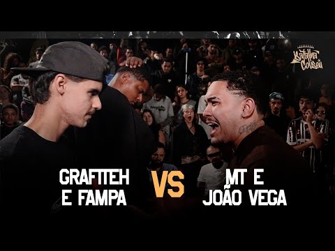 (FREESTYLE!!🔥🔥) GRAFITEH (SP) E FAMPA X JOÃO VEGA E MT - SEMI FINAL -COLISEU - EDIÇÃO DE DUPLAS #233