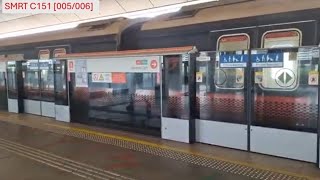 SMRT C151 [005/006]: Departing Woodlands