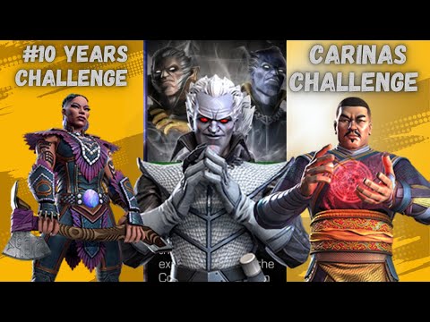 Wong Special😍 10 Years Challenge And path 5 Completion In One Video | Carina Challenges MCOC