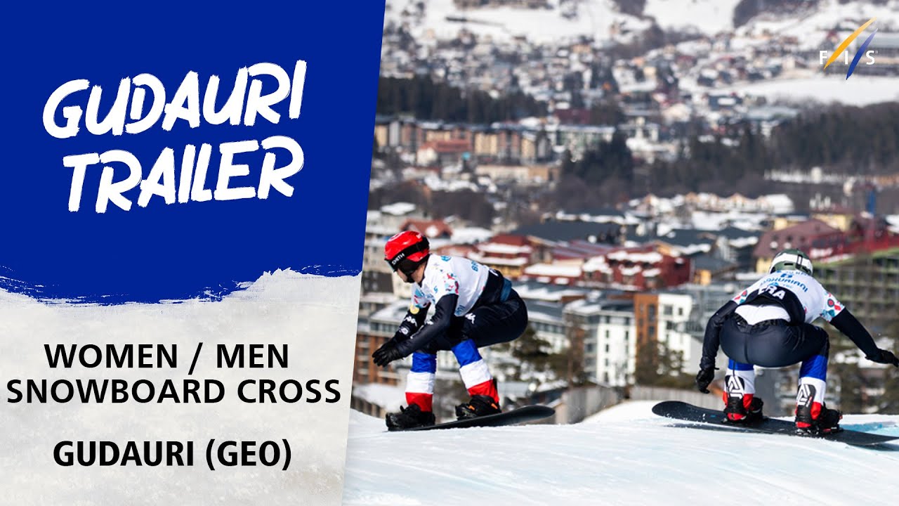 Snowboard Cross World Cup Tour go down in Georgia | FIS Snowboard World Cup 23-24