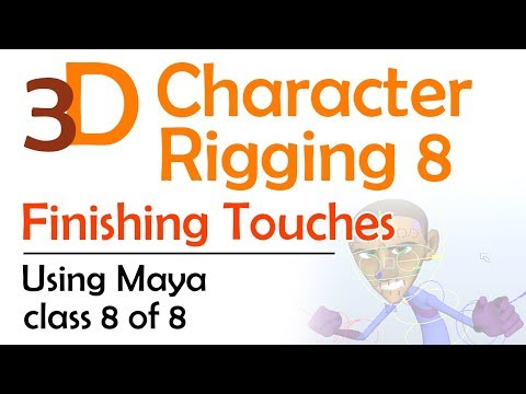 3D Maya Character Rigging 1 Basics and Bones