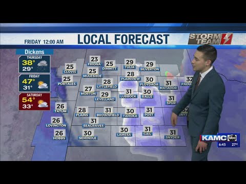 KAMC AM Weather Webcast December 31st, 2020