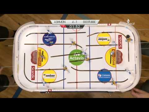 European Table Hockey Championship 2016: Yngve Aasheim (NOR) - Anders Ekestubbe (SWE)
