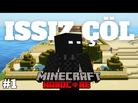 Minecraft'ta 100 Gün ISSIZ ÇÖLDE Hayatta Kalmak! (Part 1)