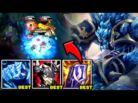 MALPHITE TOP CAN NOW 1V9 HARDER THAN EVER! - S12 MALPHITE TOP GAMEPLAY! (Season 12 Malphite Guide)
