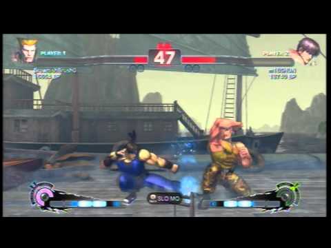 SSF4 [A vs A]: BrownishBrush0(#22 Guile) vs m16SHUN(#30 Guy) Ep.94