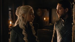 Jon and Daenerys Nothing Else Matters Metallica Game of Thrones