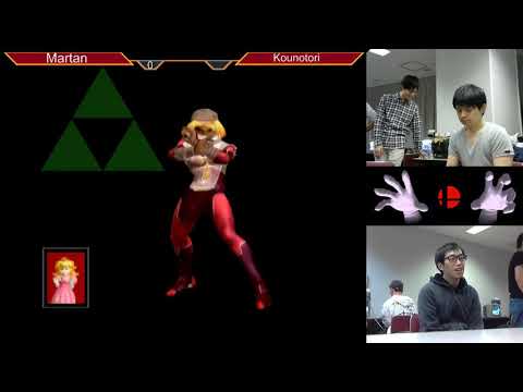 MasterHand 39 Winners Bracket - Martan(Peach) vs. Kounotori(Sheik)