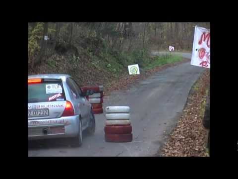 Mirek Piotr / Brudniak A. Renault Clio - XII Jasielski Rajd Niepodległości KJS Jasło 11-11-2012