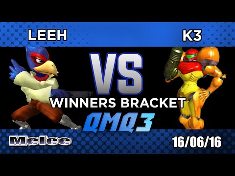 QMQ3 - Singles - Top 8 - Leeh (Falco) VS K3 (Samus)