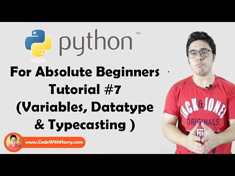 Variables Datatypes and Typecasting | Python Tutorials For Absolute Beginners In Hindi 7
