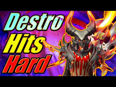 Infinite Portals With Tier Set ? Destruction Warlock Wow 10.2 Dragonflight World of Warcraft PvP