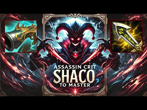 Assassin Crit Shaco carrying Diamond 3 - S15 Rank [League of Legends] Full Gameplay - Infernal Shaco