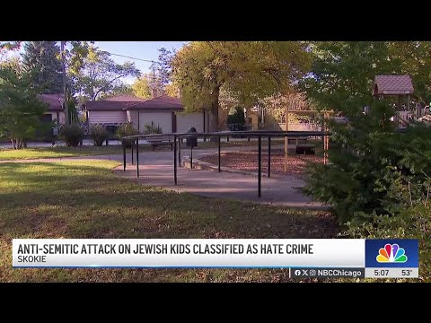 Attack on Jewish children at park ruled a hate crime, suburban police say