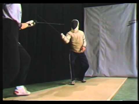 Fencing foil fleuret lesson | Talvard INSEP