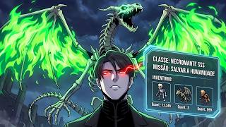 O Mundo Virou Um Apocalipse e Ele Escolheu A Classe Unica De NECROMANTE Para Sobreviver!! - Manhwa