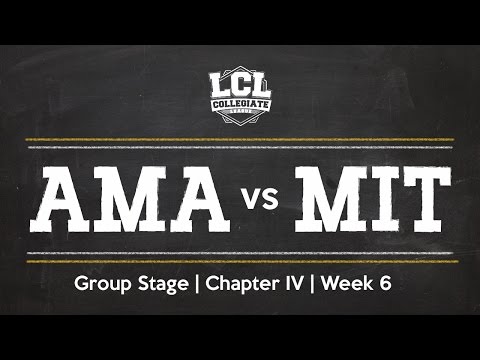 LCL 2016 Spring Term - W6 - AMA vs MIT