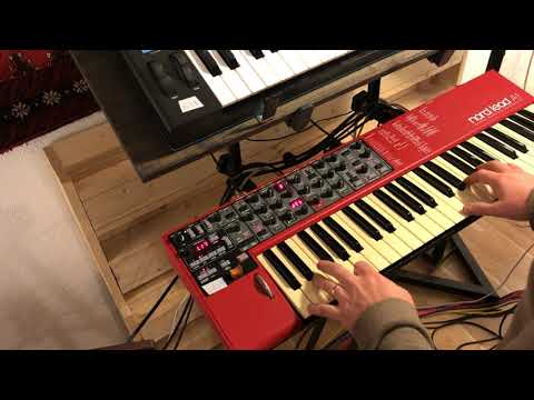Nord Lead A1 with aftertouch - finally!
