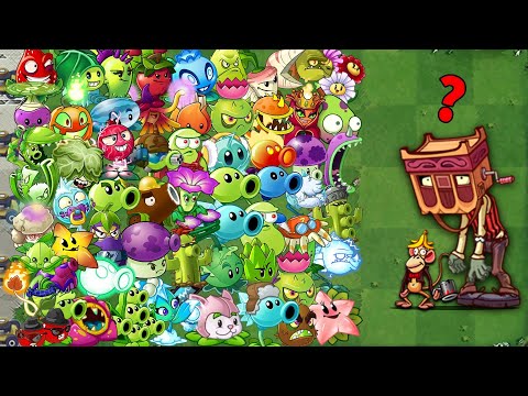 PVZ 2 - RANDOM Team Plants Power-Up! vs Grinderhead Zombie LEVEL10!