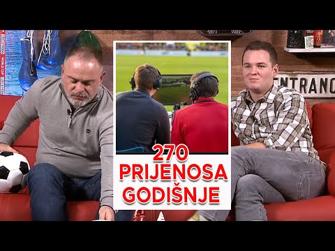Mario Glavan - "Radimo 250-270 prijenosa, pa van radnog vremena nemam potrebu gledat utakmice"