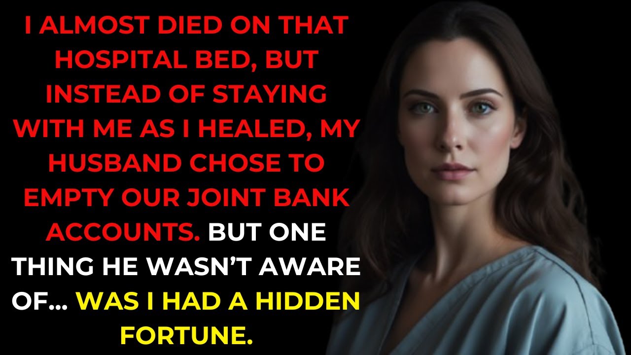 While I Was in Hospital, Husband Emptied Our Accounts—He Didn't Know About My Hidden Fortune