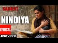 NINDIYA Full Song with Lyrics | SARBJIT | Aishwarya Rai Bachchan, Randeep Hooda, Richa Chadda