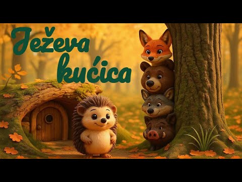 🦔  Ježeva kućica, Branko Ćopić _ Najlepše priče i bajke za decu na srpskom jeziku