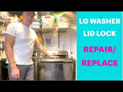 🔧 How to Fix the Lid Lock on LG Washer Top Load | Step-by-Step DIY Repair / Replace Guide