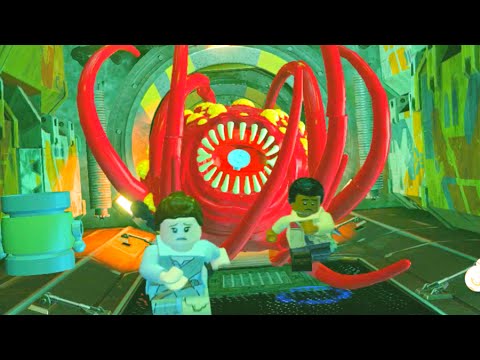 LEGO Star Wars The Force Awakens Rathtar Chase Scene
