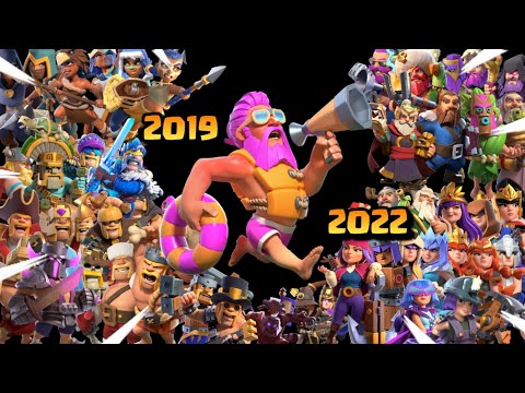 All Hero Skins 2019 - 2022 June in Clash of Clans 🔥