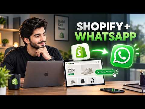 How to Add WhatsApp Button on Shopify Dropshipping Store | Shopify WhatsApp Chat Button Tutorial