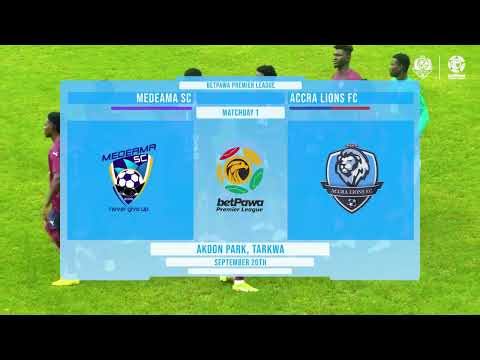 Medeama SC 2:2 Accra Lions // Highlights 20.09.2023