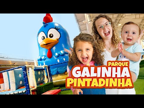 VISITAMOS O PARQUE DA GALINHA PINTADINHA - FAMÍLIA BELLA E LUCCA SHOW