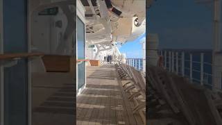 Epic Time-Lapse: Across the Deck of Queen Mary 2 #QM2 #OceanLiner #short