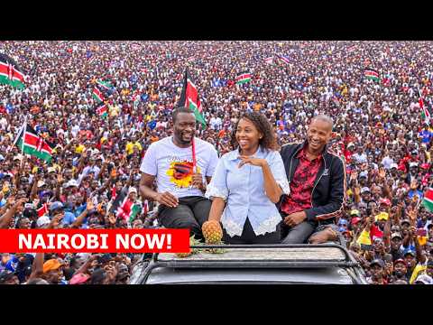 LIVE: Sifuna, Babu Owino, Orengo & other leaders Mega Rally in Nairobi selling Wantam!🔥